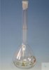 Messkolben, 2000 ml, aus Labor-Glas, mit Kunststoff-Stopfen (Bild für) Messkolben, 2000 ml, aus Labor-Glas, mit Kunststoff-Stopfen