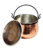 "CopperGarden®" Kupferkessel / Hexenkessel, "verzinnt" mit Deckel ca. 3 Liter (Bild für) "CopperGarden®" Kupferkessel / Hexenkessel, "verzinnt" mit Deckel ca. 3 Liter